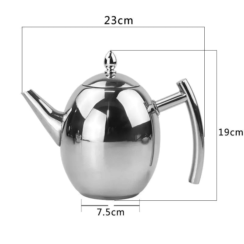 TeaElegance RVS theepot met zeef