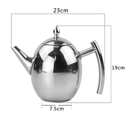 TeaElegance RVS theepot met zeef
