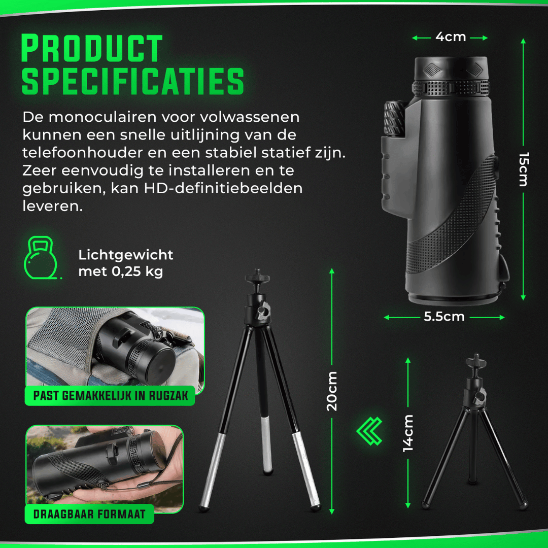 AstroZoom monoculaire kijker