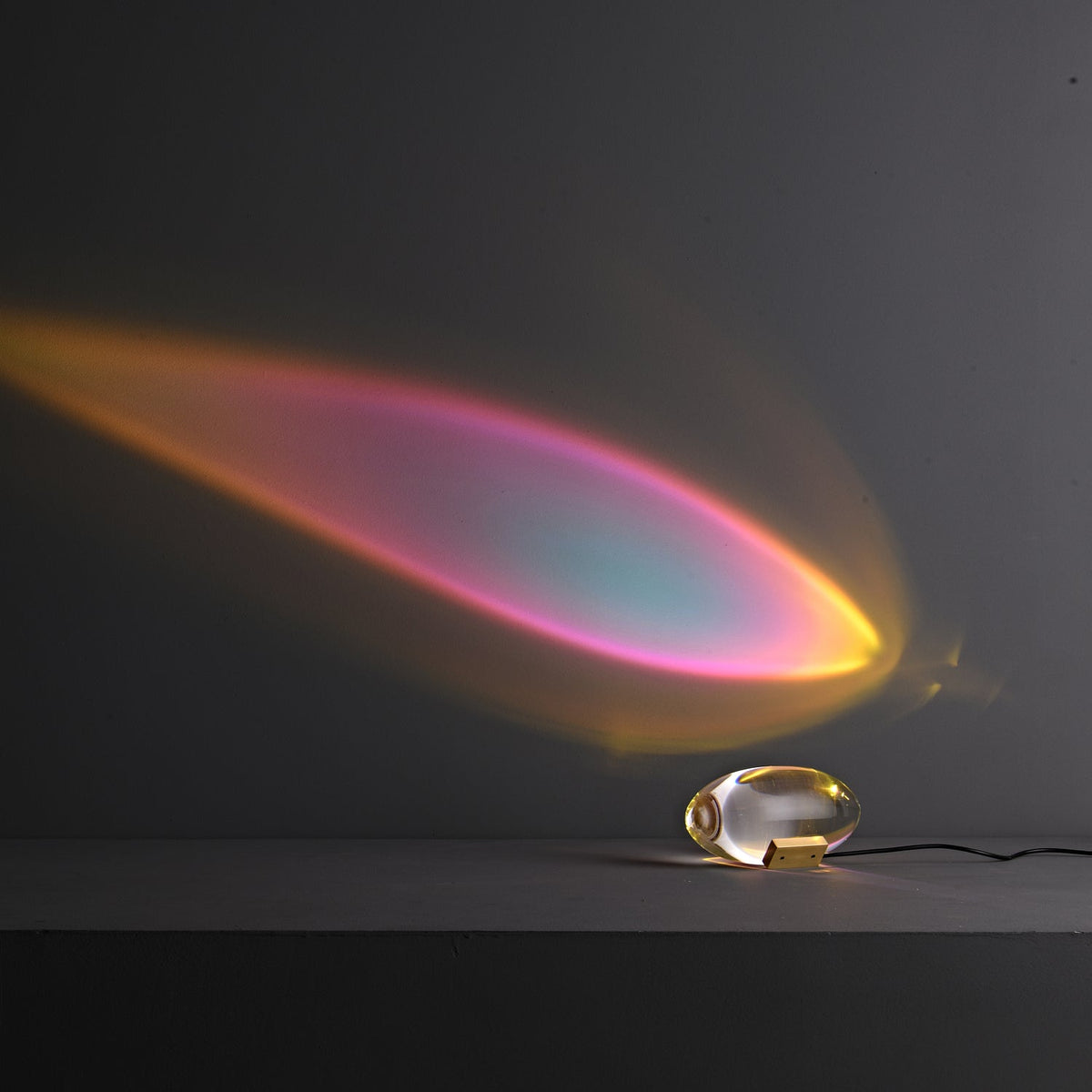 SMD Living design tafellamp met kristal lens