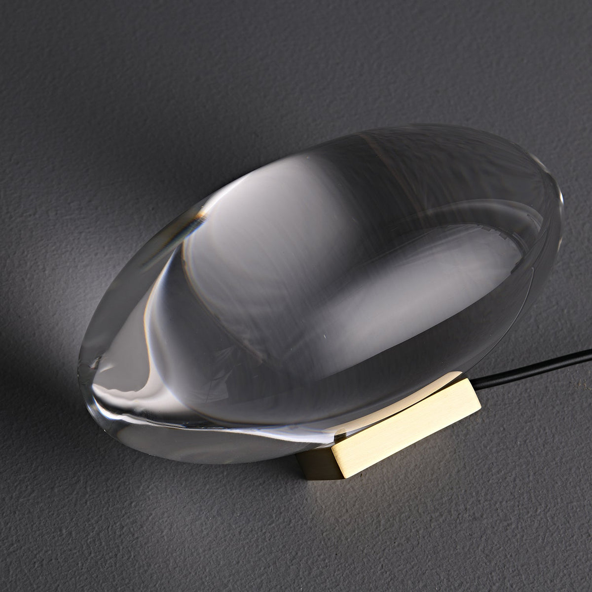 SMD Living design tafellamp met kristal lens