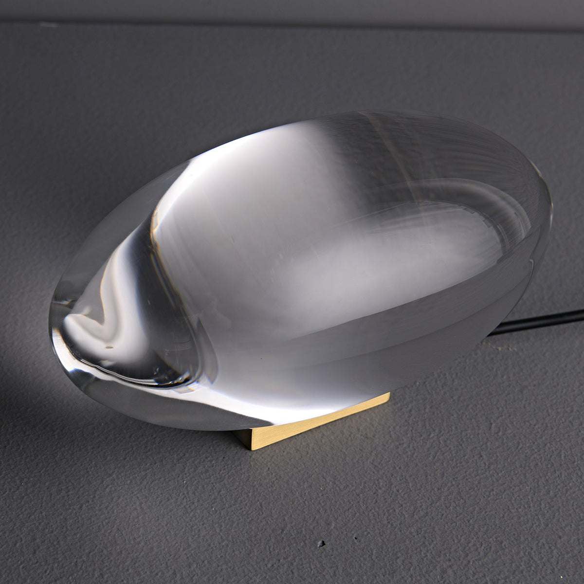 SMD Living design tafellamp met kristal lens