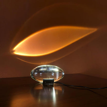SMD Living design tafellamp met kristal lens
