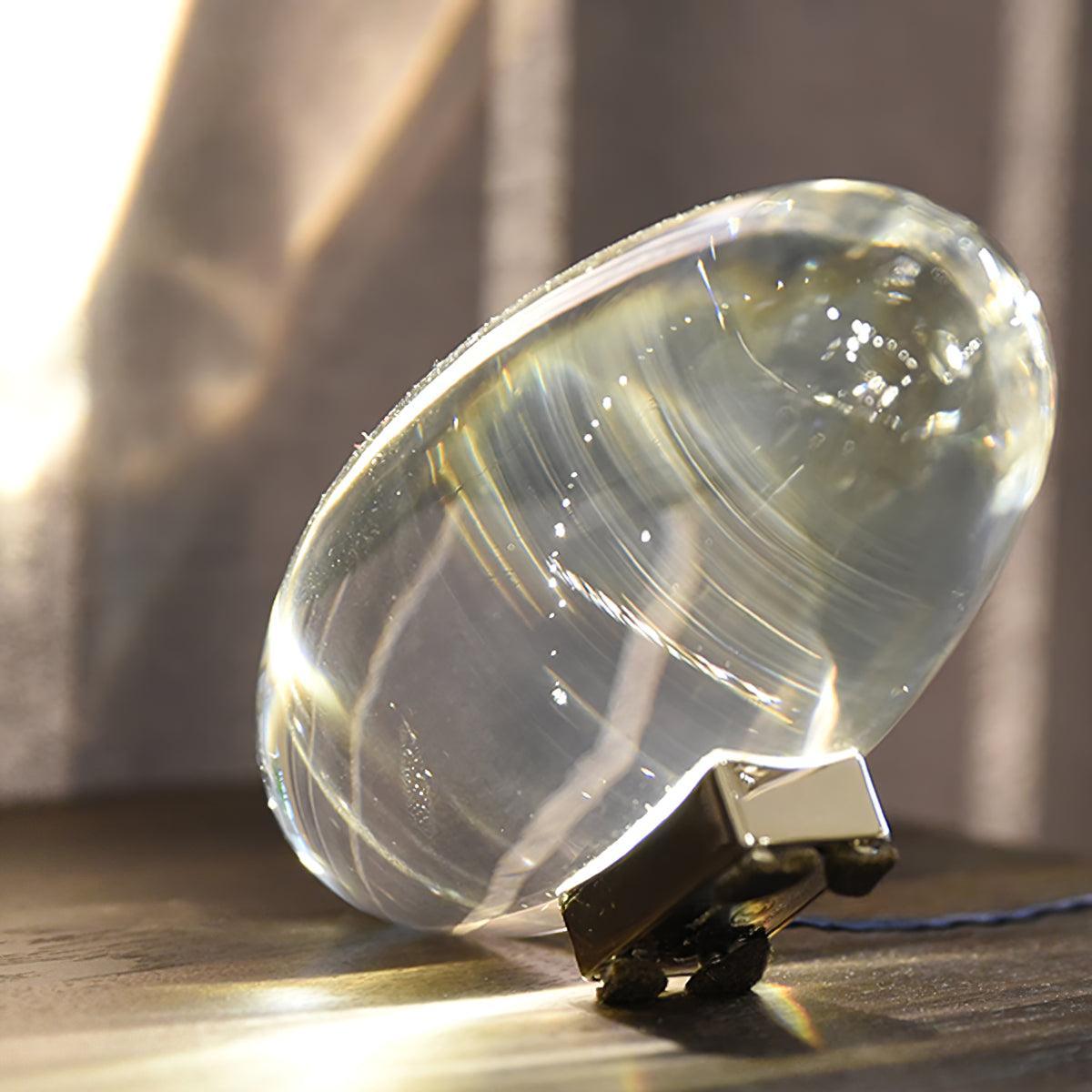 SMD Living design tafellamp met kristal lens