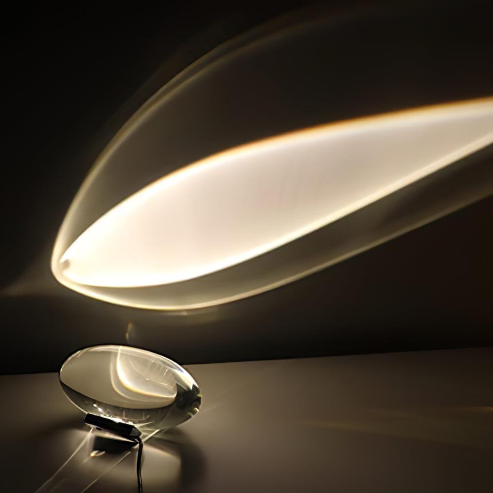 SMD Living design tafellamp met kristal lens