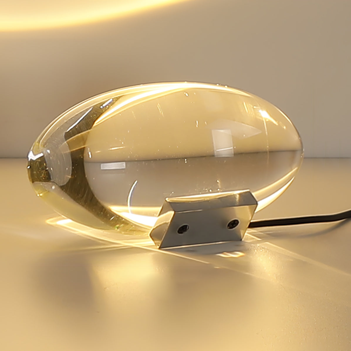 SMD Living design tafellamp met kristal lens