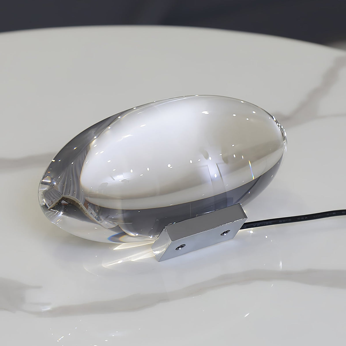 SMD Living design tafellamp met kristal lens