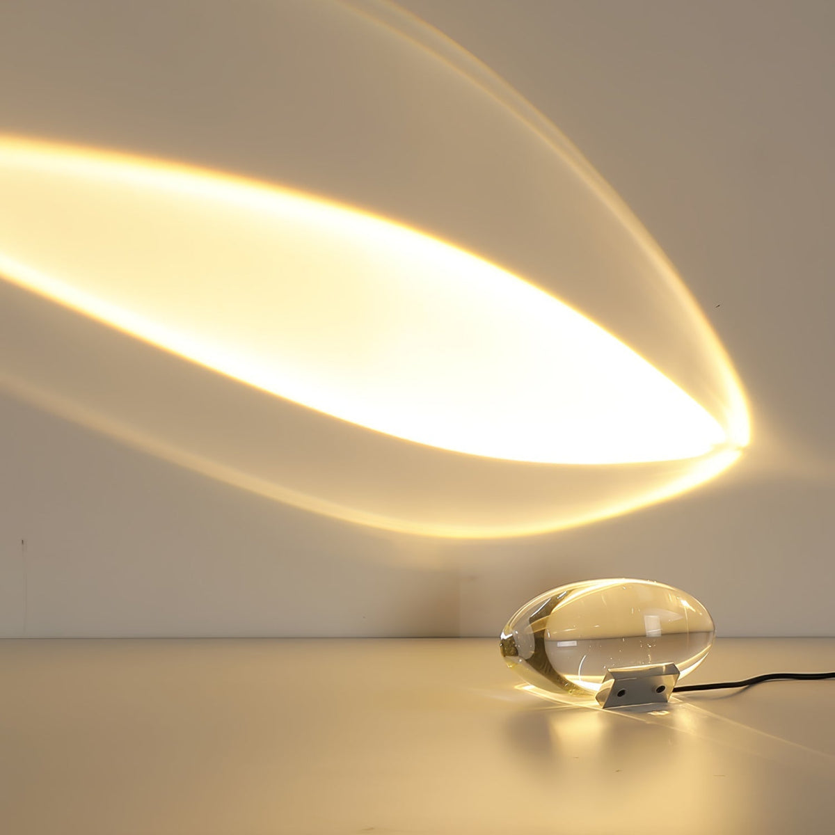 SMD Living design tafellamp met kristal lens