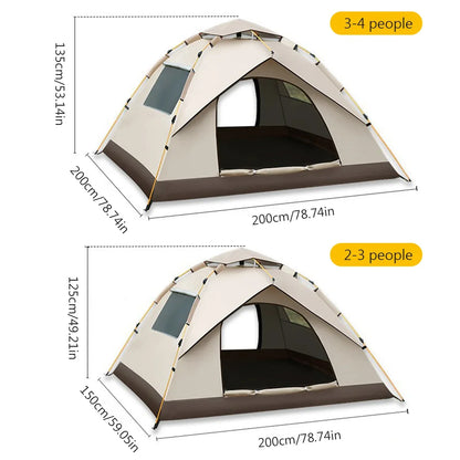 Automatische pop-up tent