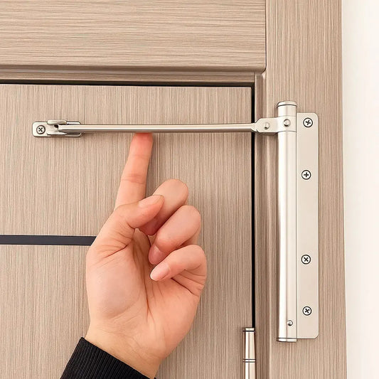 Edelstalen automatische deurdranger
