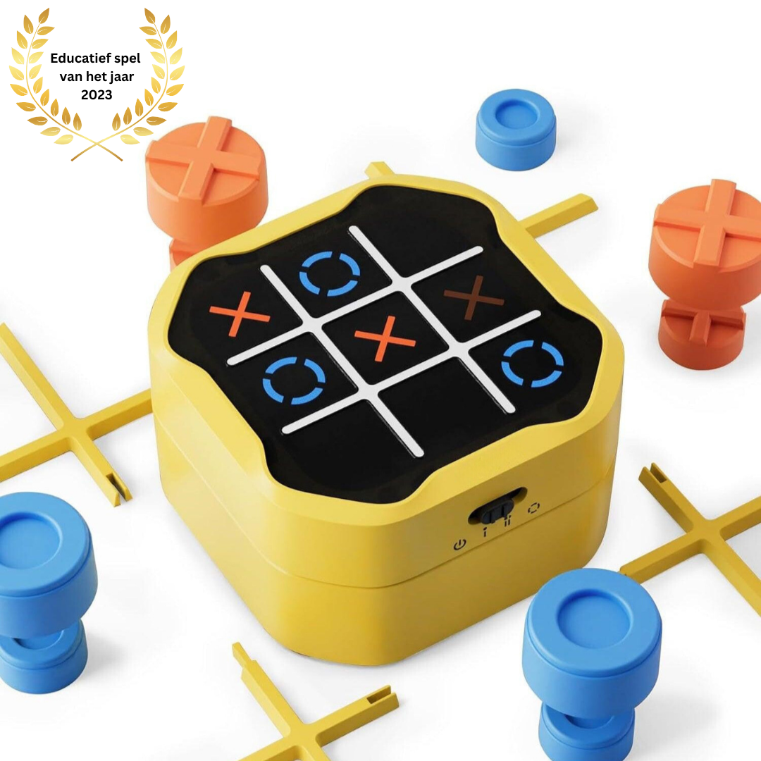 CleverPlay Tic-Tac-Toe Bolt elektronisch denkspel