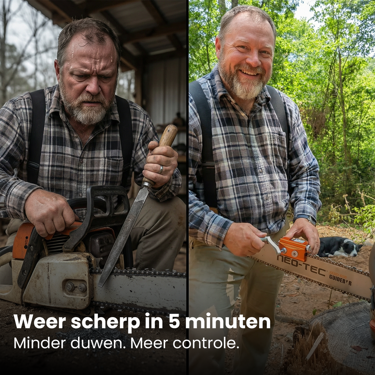 Axetron kettingzaagslijper