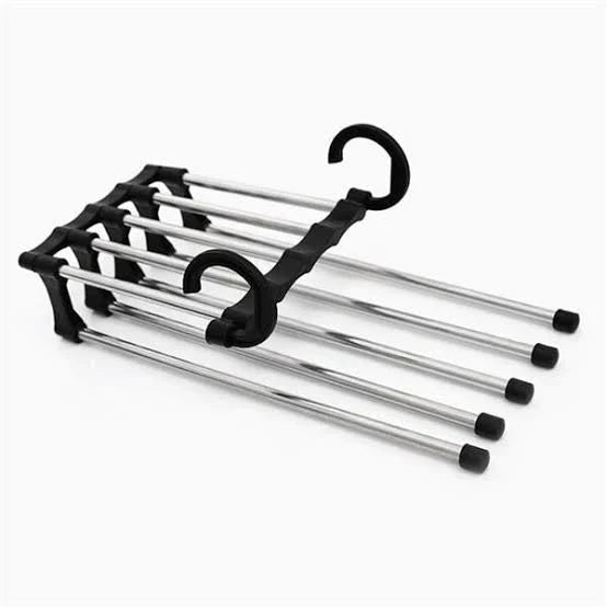 Inklapbare 5-in-1 kledinghanger
