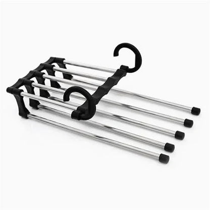 Inklapbare 5-in-1 kledinghanger