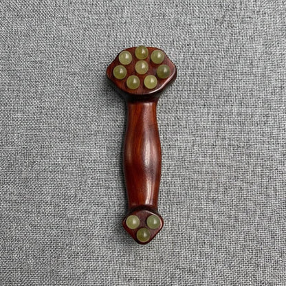 SILKSHI sandelhout gua sha gezichtsmassager