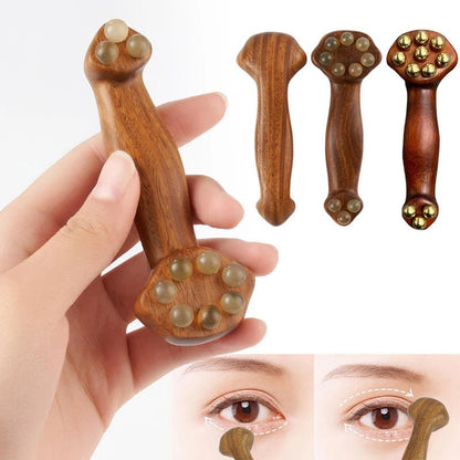 SILKSHI sandelhout gua sha gezichtsmassager