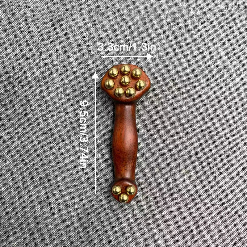 SILKSHI sandelhout gua sha gezichtsmassager