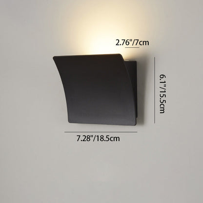Lumio minimalistische LED wandlamp