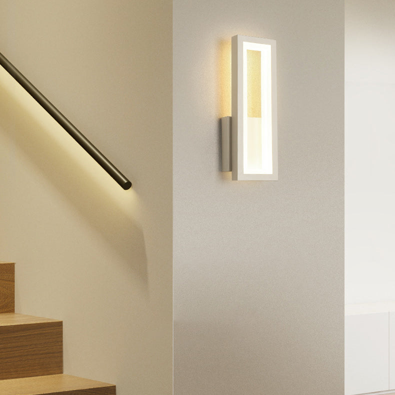 Lumio rechthoekige LED wandlamp