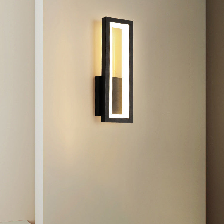 Lumio rechthoekige LED wandlamp