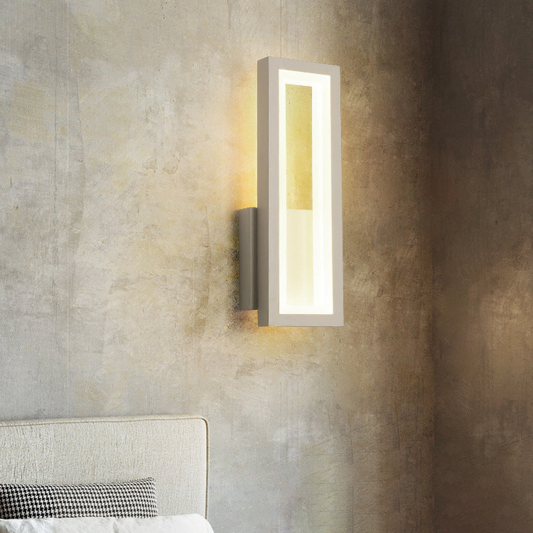 Lumio rechthoekige LED wandlamp