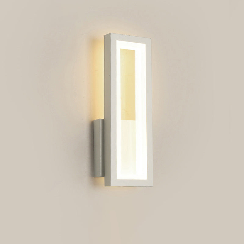 Lumio rechthoekige LED wandlamp