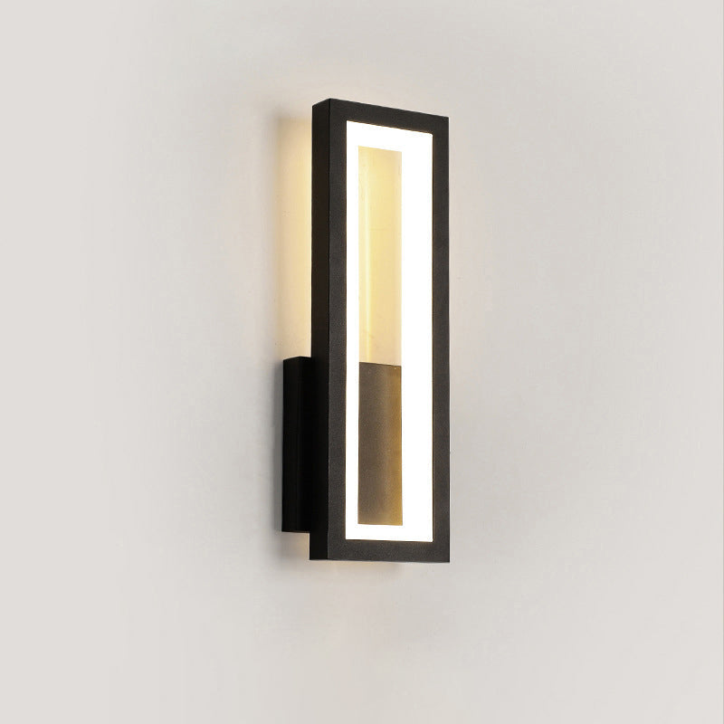 Lumio rechthoekige LED wandlamp