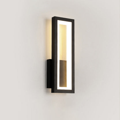 Lumio rechthoekige LED wandlamp
