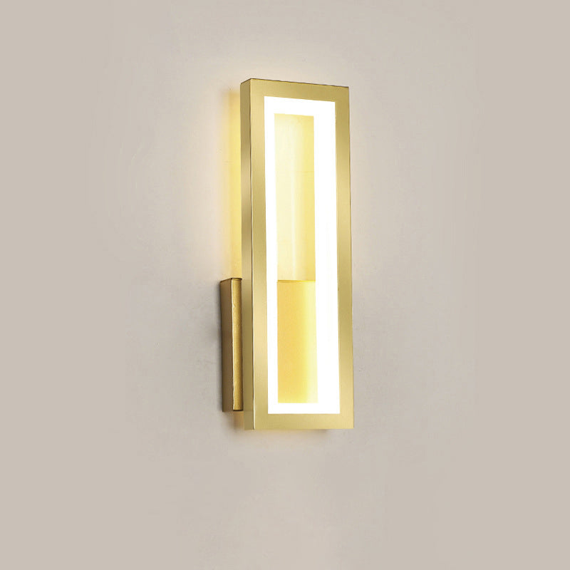 Lumio rechthoekige LED wandlamp