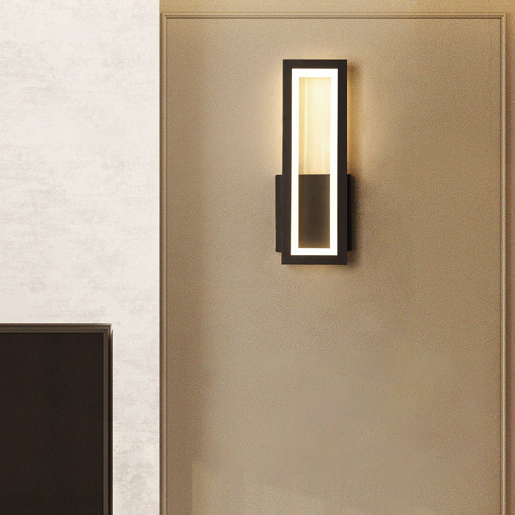 Lumio rechthoekige LED wandlamp