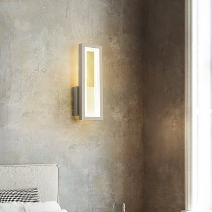 Lumio rechthoekige LED wandlamp