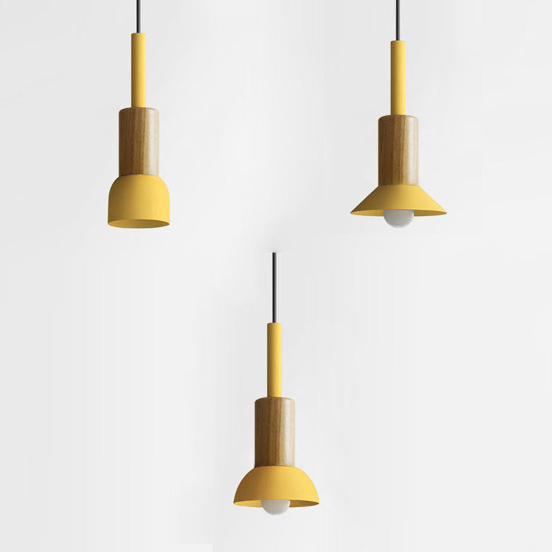 SMD Living Scandinavische Houten Hanglamp