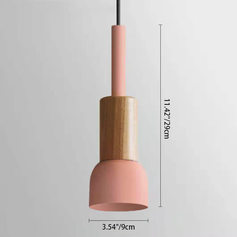 SMD Living Scandinavische Houten Hanglamp