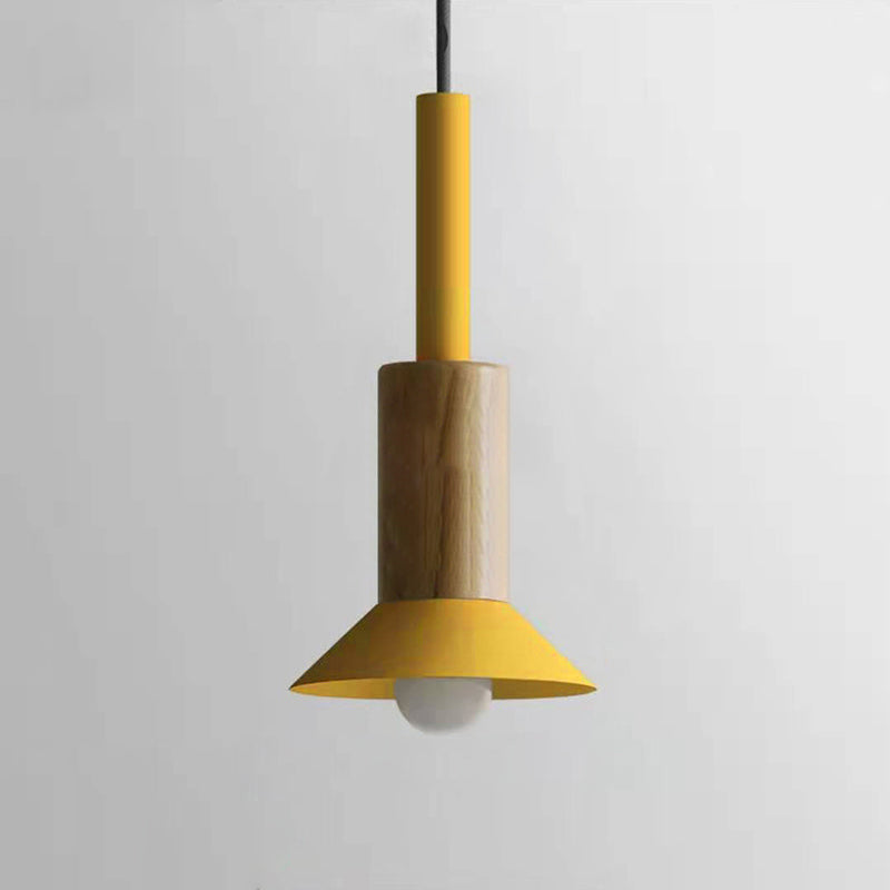 SMD Living Scandinavische Houten Hanglamp