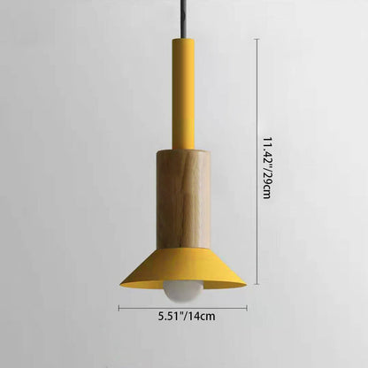 SMD Living Scandinavische Houten Hanglamp