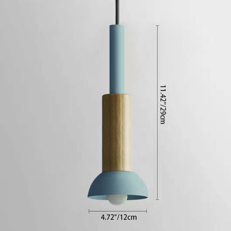 SMD Living Scandinavische Houten Hanglamp