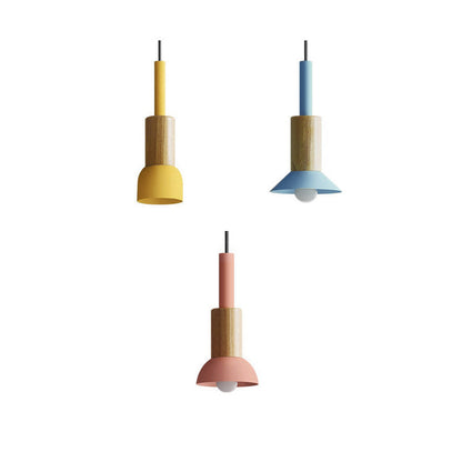 SMD Living Scandinavische Houten Hanglamp