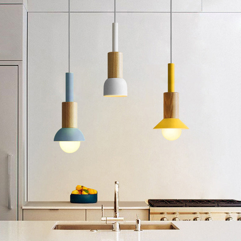 SMD Living Scandinavische Houten Hanglamp