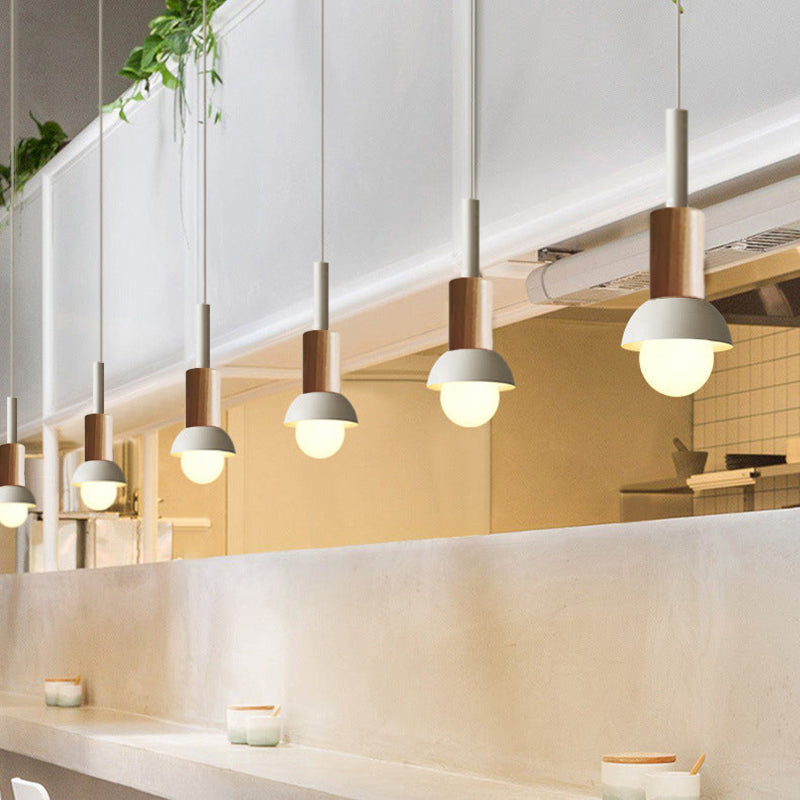 SMD Living Scandinavische Houten Hanglamp