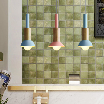 SMD Living Scandinavische Houten Hanglamp