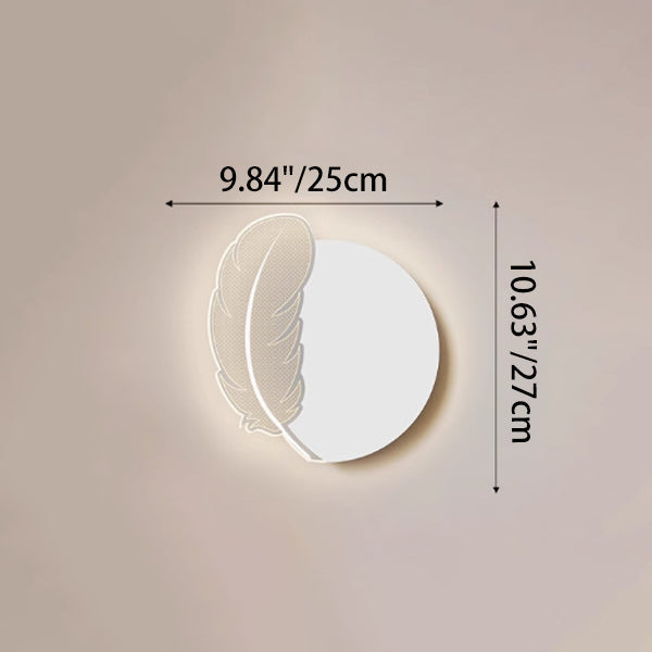 Lumio minimalistische LED wandlamp