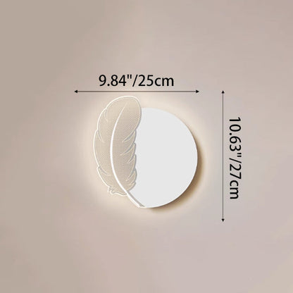 Lumio minimalistische LED wandlamp