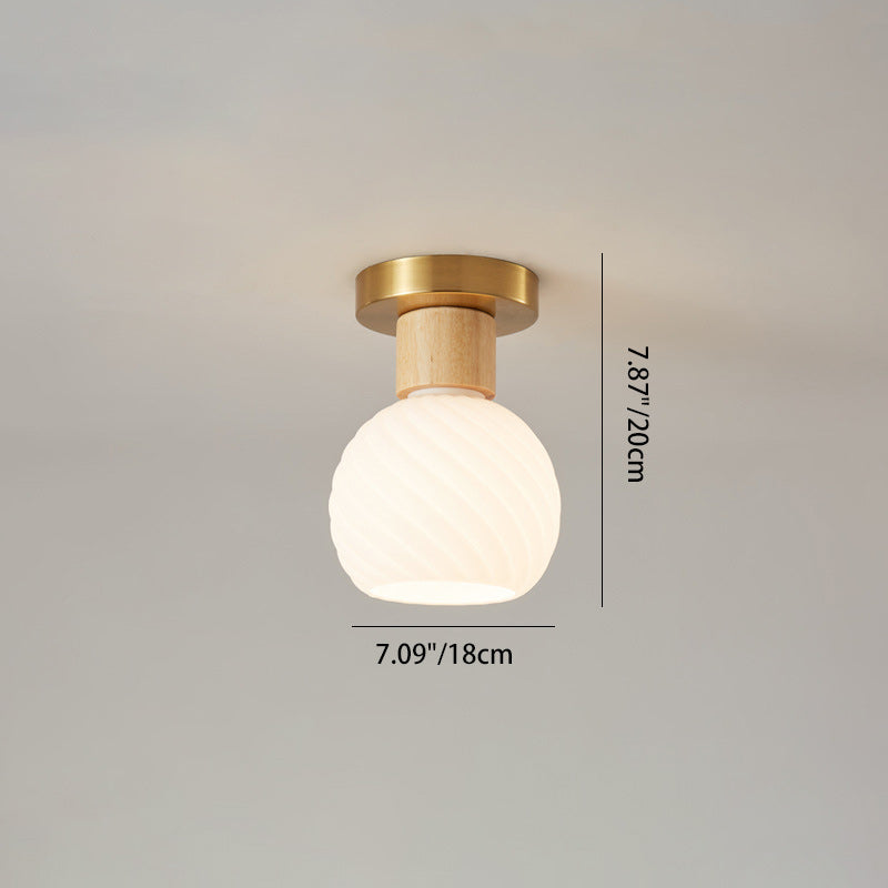Minimalistische Scandinavische plafondlamp