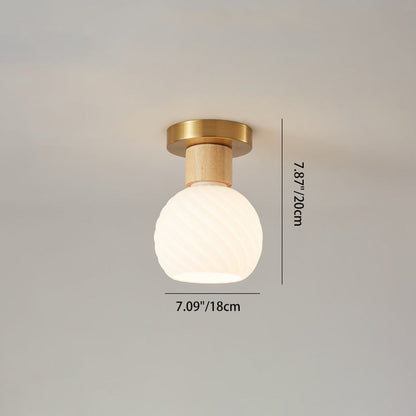 Minimalistische Scandinavische plafondlamp