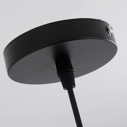 Industriële IJzeren Hanglamp Rood