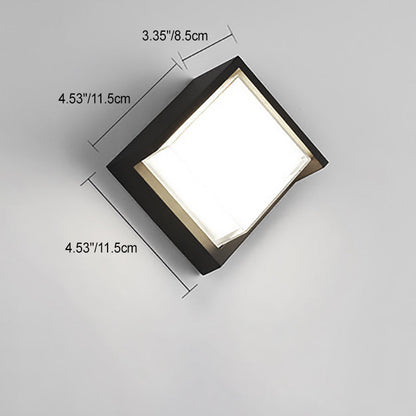 Lumio minimalistische LED wandlamp