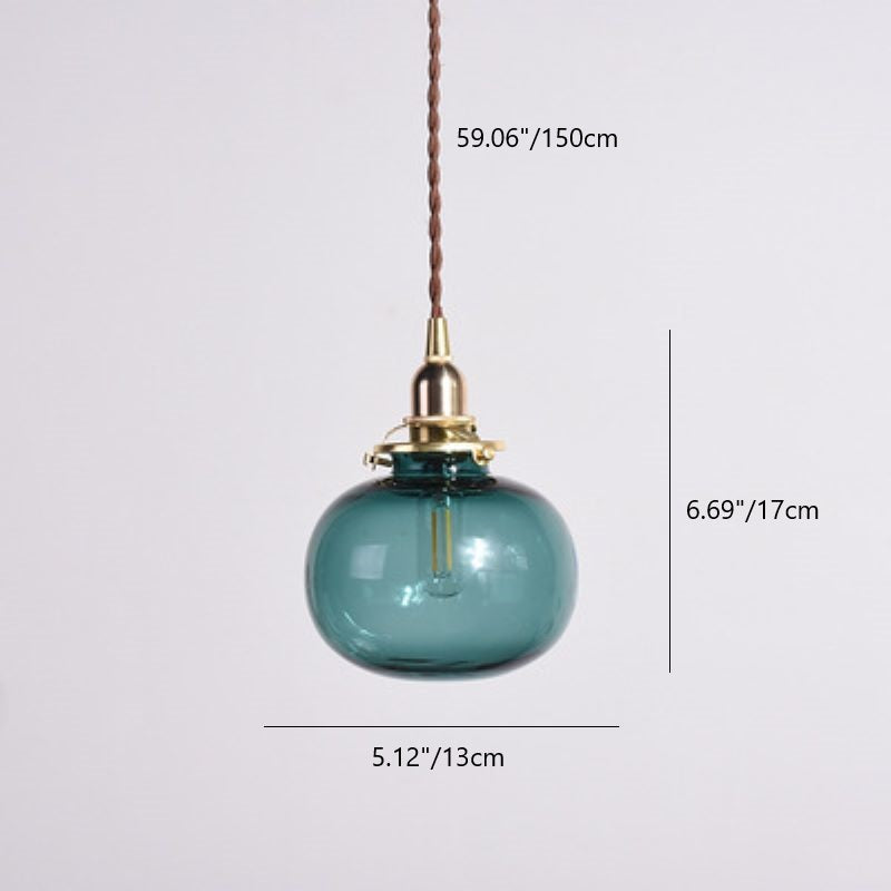 SMD Living vintage koperen hanglamp