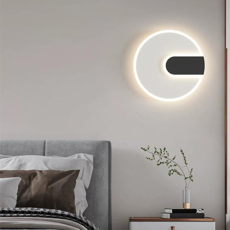 Lumio minimalistische LED wandlamp