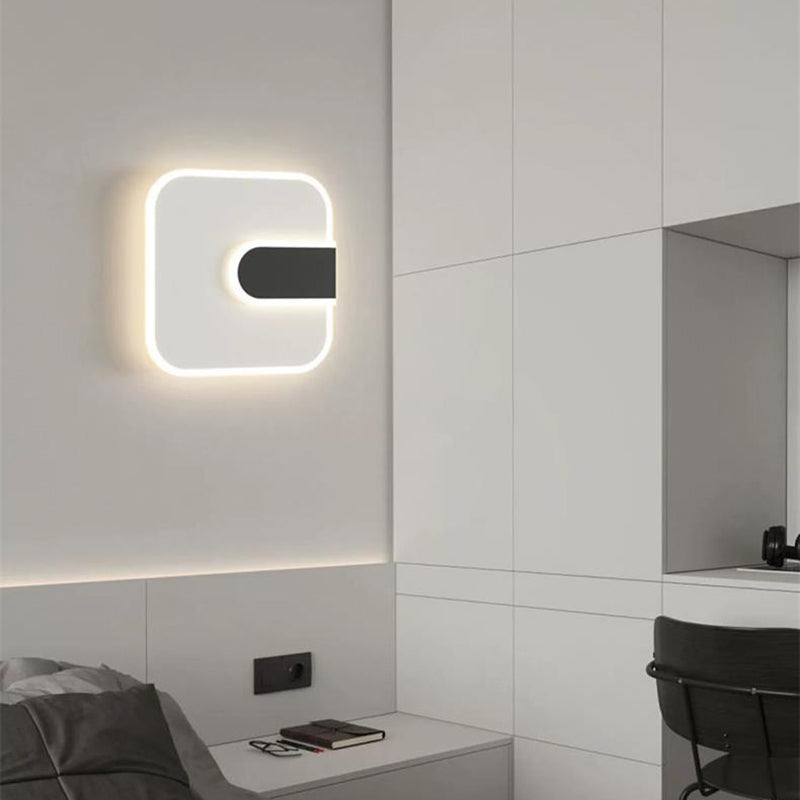 Lumio minimalistische LED wandlamp