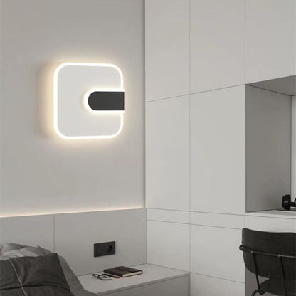 Lumio minimalistische LED wandlamp
